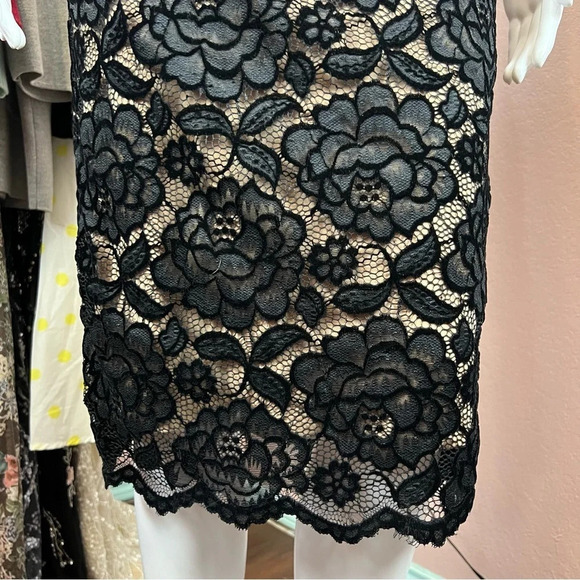 Dress The Population Nicole Velvet Lace Dress - Picture 12 of 16